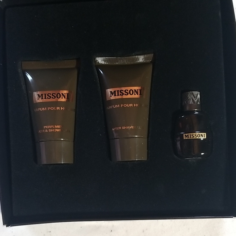 Missoni Men's Grooming Trio - Dark Brown